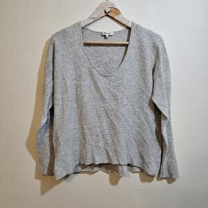 Madewell Gray Merino Alpaca Wool Sweater Sz XL EUC